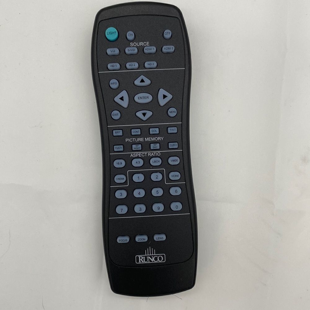 Runco Rs-1100 remote controller used